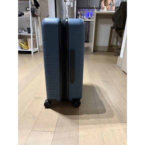 AWAY BIGGER CARRY ON FLEX Spinner Roller Bag Suitcase Luggage Coast Blue 22” - Picture 14 of 16